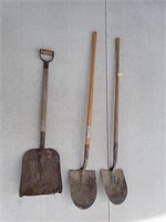 (3) Various Shovels