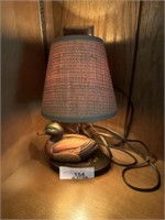 Small duck lamp with shade