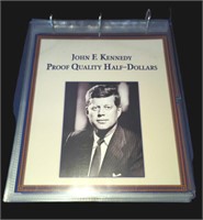 John F Kennedy Proof Quality Half Dollar Coin