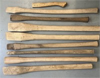 Vintage Lot Axe / Tool Handles See Photos for
