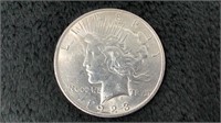 1923 Silver Peace Dollar-