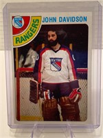 John Davidson Topps 78/79 Card NRMINT-MINT