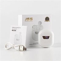 New J55 true Wireless headset white