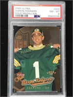 2005 FLEER ULTRA  GRADED AARON RODGERS ROOKIE CARD