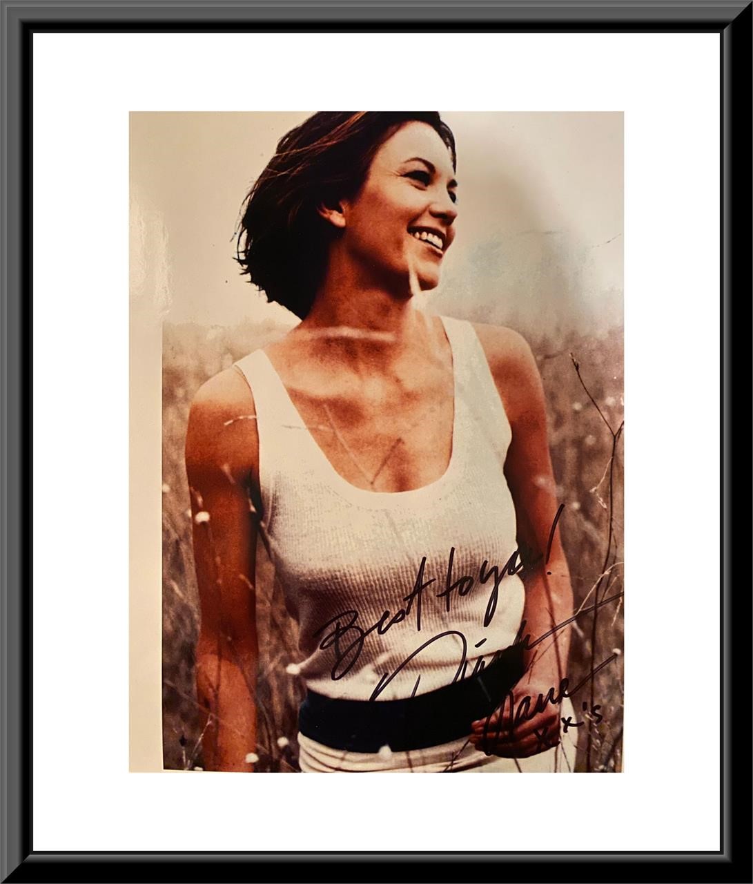 Diane Lane signed "A Walk on the Moon" movie photo