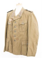 WWII GERMAN AFRIKA KORPS M40 ENLISTED TUNIC