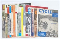 Vtg Motorcycle Magazines Post, Cycle, American