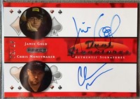Rare 47/50 Dual Signatures Jamie Gold & Chris