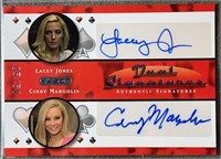 Rare 05/50 Dual Signatures Lacy Jones & Cindy