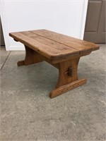 Nice Rustic Pine Bench / Coffee Table 39.75W x