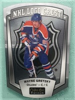16/17 OPC Logo Crest Wayne Gretzky #NHLLD-1