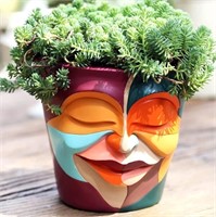 WF2328  GUGUGO Rainbow Head Planter 5Inch