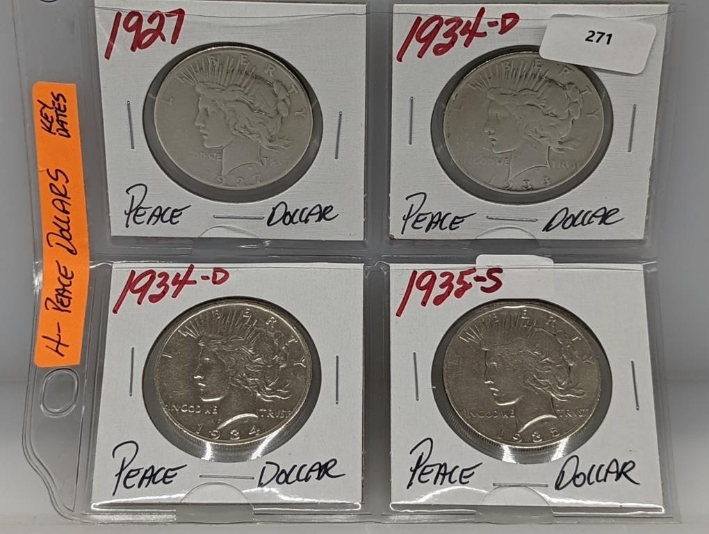 Coins & Jewelry Auction Tuesday 5/17 6 pm CST