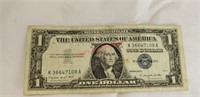 1957a united states one dollar silver certificate