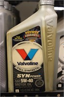 Lot of 9 Valvoline 5W-40 Motor Oil