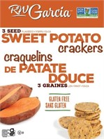 RW Garcia 3 Seed Sweet Potato Crackers, 425g