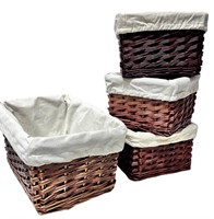 Nice Assortment of Lined Baskets