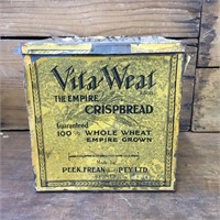 Peek Frean Vita-Weat Paper Label Sydney Tin