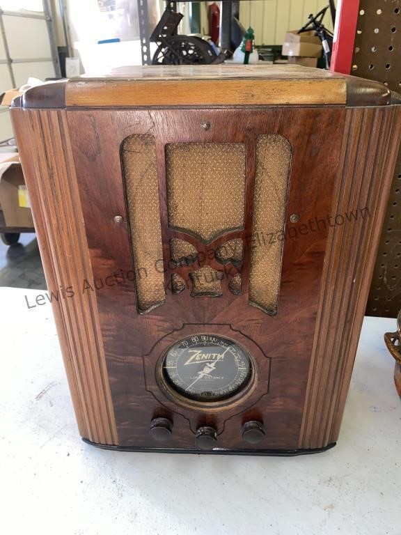 Vintage zenith tube radio does not work