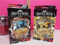 2 New Pokemon EX 60 Card Battle Decks