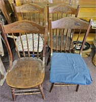 (4) Antique Chairs