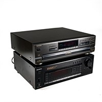 Technics CD Player SL-PD867 & Sony Receiver D715