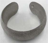Sterling cuff bracelet 21.7g