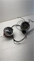 2 Vintage Tachometers
