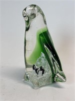 Murano Style Art Glass Penguin 5” (Quarter for