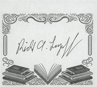 Richard Lupoff signed bookplate