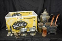 Tea Pot & Misc Dishware