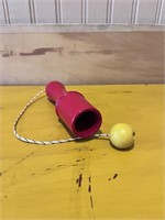 Vintage Wooden Stick Cup & Ball On String
