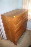 4 Drawer Oak Chest of Drawers