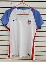 2016 USA Women's Soccer Jersey Size Large