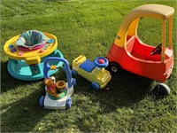 4- Large kids toys - clean