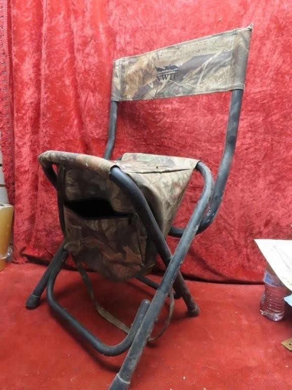 NWTF folding hunting chair.