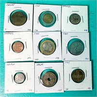 WORLD FORIEGN COINS LOT