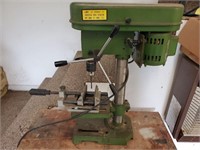 Central drill press working