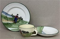 Germany teacup saucer and dessert plate