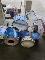 drum pieces/parts (used)