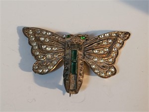 Antique butterfly brooch