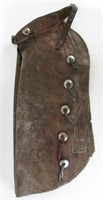 Western Leather Batwing Chaps