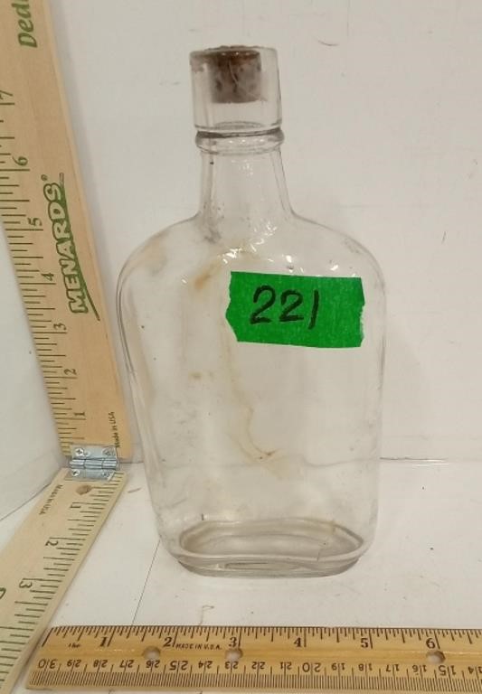 Vintage Flask Style Bottle