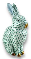 Herend Green Fishnet Bunny & Catalog