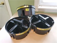 Stacker tool buckets (3)