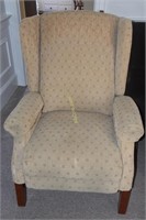 Lazyboy Wingback Recliner, Measures: 31"W x 30"D