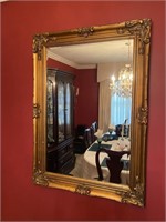 31" x 42" Gold Mirror