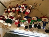 12 Assorted Stuffed Animans