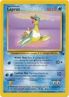Lapras 25/62 Pokemon Card Fossil Rare