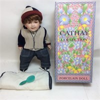 CATHY COLLECTION PORCELAIN DOLL